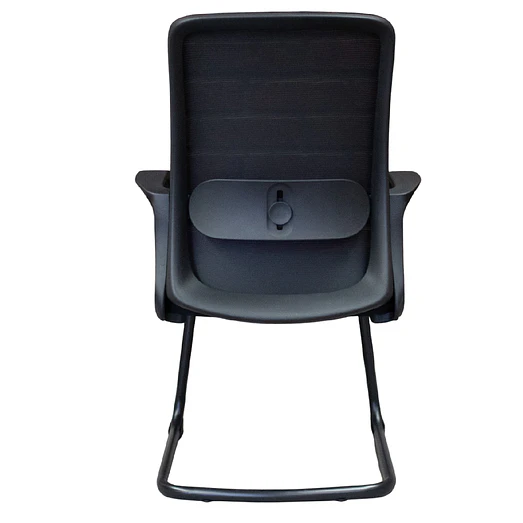 SILLA VISITA BASE METÁLICA 4