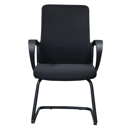 SILLA VISITA BASE METÁLICA 2