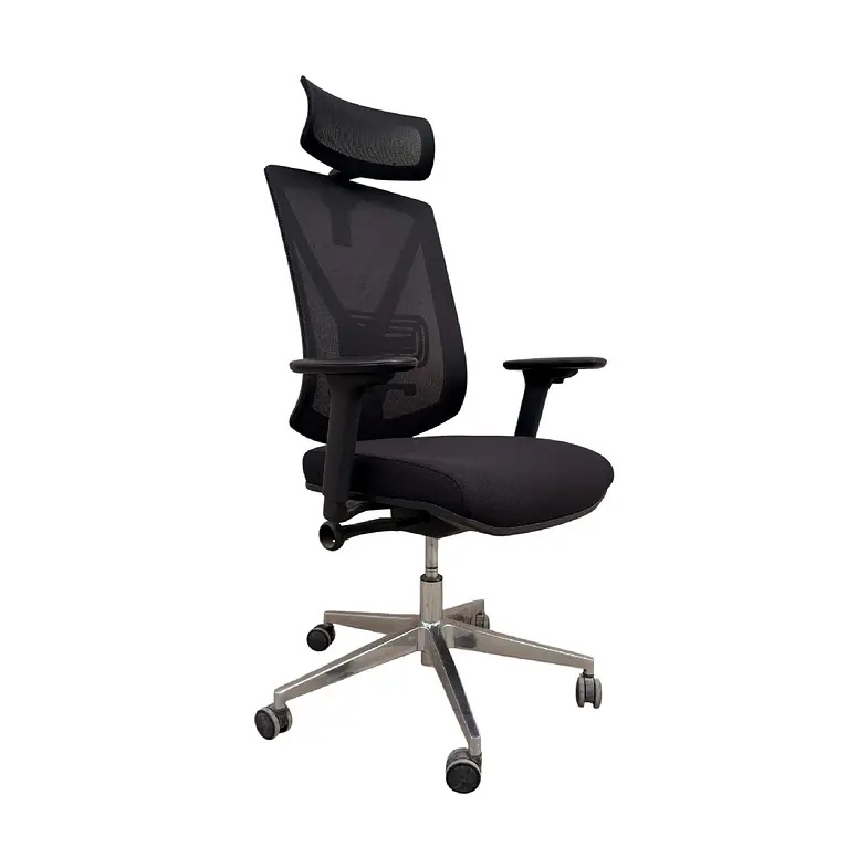 SILLA GERENCIAL ERGONÓMICA BASE ALUMINIO JAMER 1