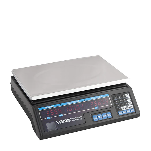 BALANZA DIGITAL 40KG VENTUS DE SOBREMESA 3