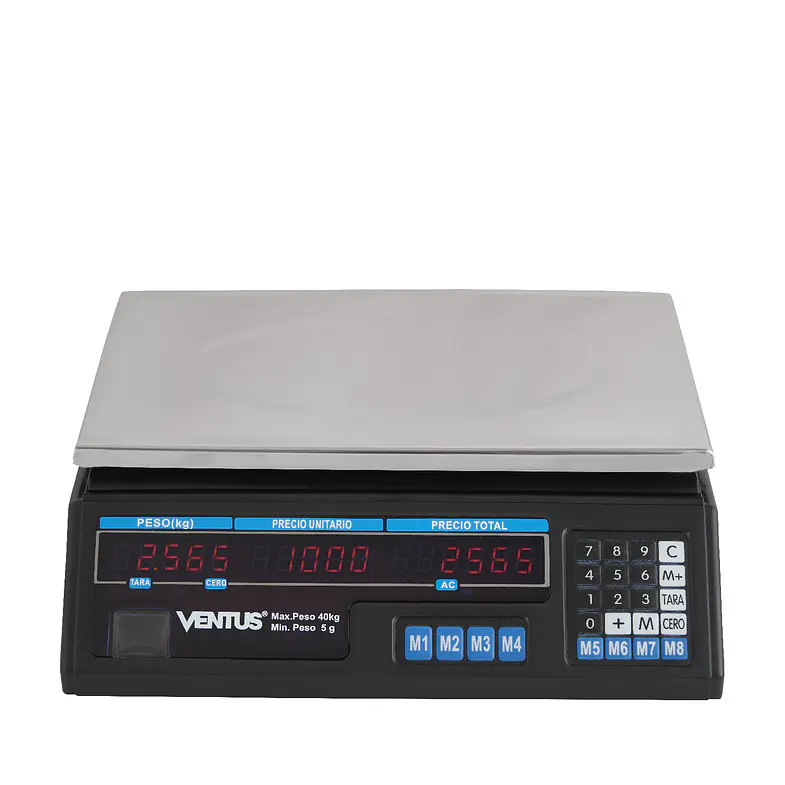 BALANZA DIGITAL 40KG VENTUS DE SOBREMESA 2