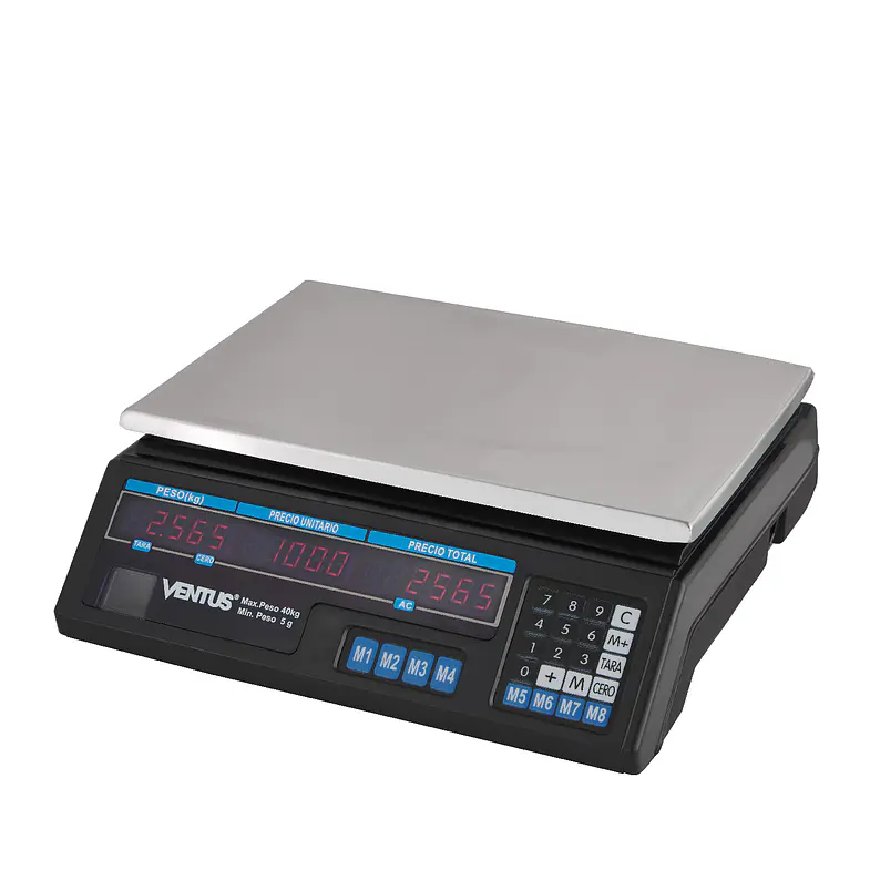 BALANZA DIGITAL 40KG VENTUS DE SOBREMESA 1