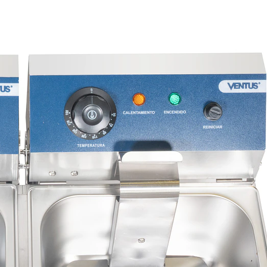 FREIDORA ELÉCTRICA DE SOBREMESA 2 DEPÓSITOS VENTUS 4