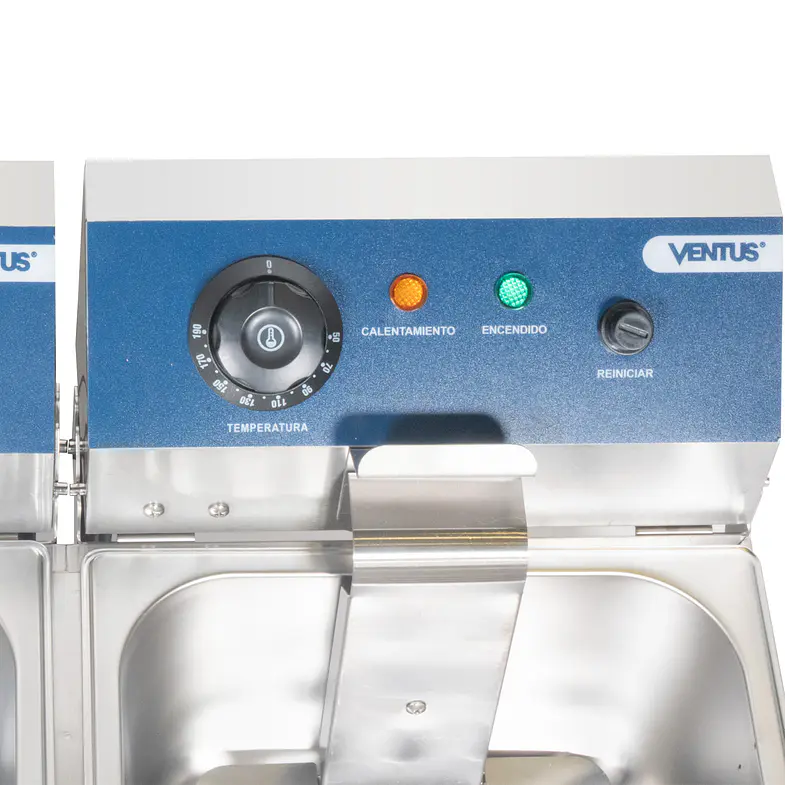 FREIDORA ELÉCTRICA DE SOBREMESA 2 DEPÓSITOS VENTUS 4