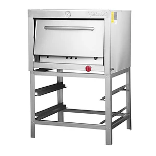 HORNO INDUSTRIAL A GAS 1 CÁMARA VENTUS CON ATRIL Y BANDEJAS