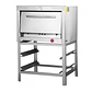 HORNO INDUSTRIAL A GAS 1 CÁMARA VENTUS CON ATRIL Y BANDEJAS - Miniatura 1
