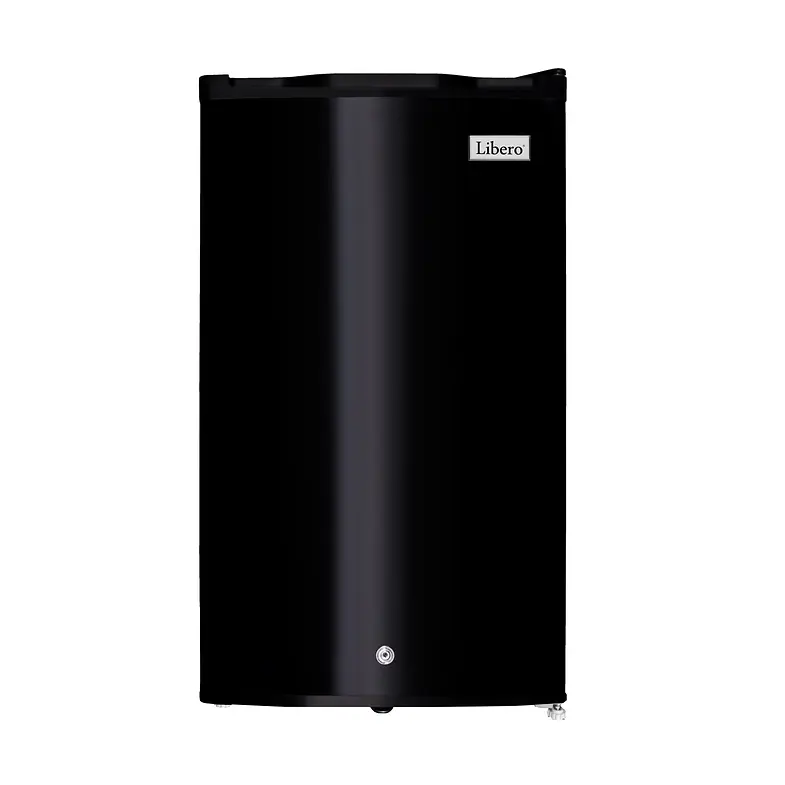 FRIGOBAR LIBERO NEGRO CON CERRADURA 92 L 1