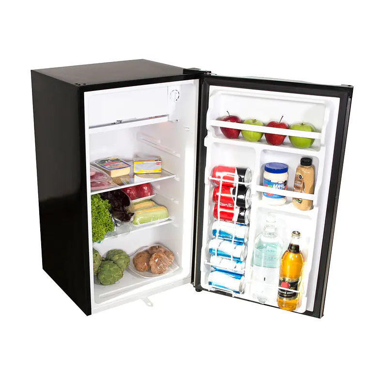 FRIGOBAR LIBERO NEGRO CON CERRADURA 92 L 4