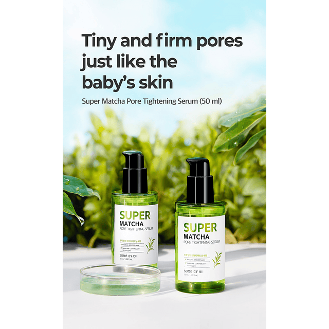 Super Matcha Pore Tightening Serum (Refina Poros)