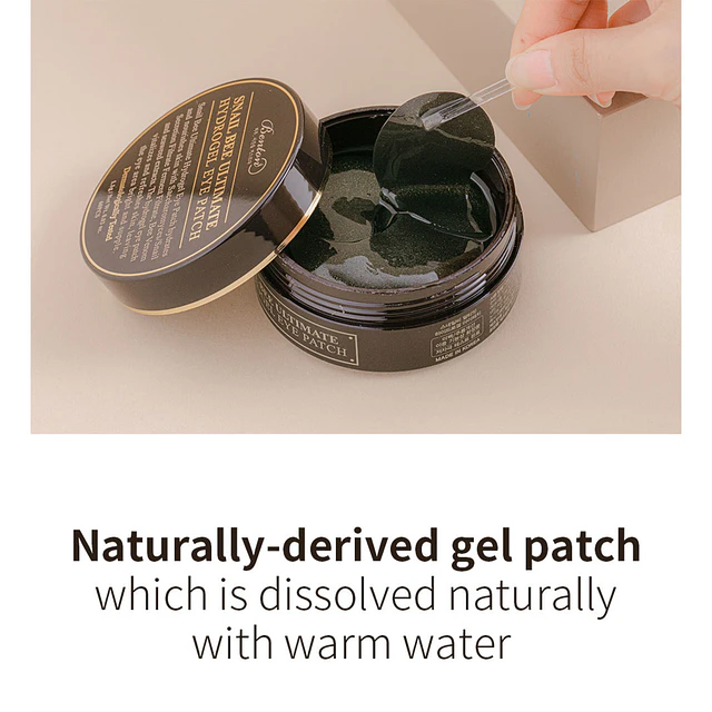 Snail Bee Ultimate Hydrogel Eye Patch (Vitalidad / Elasticidad)
