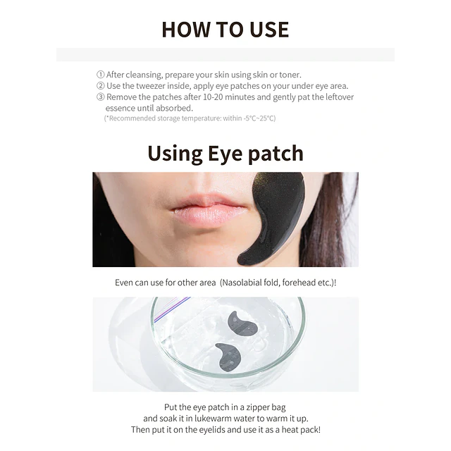 Snail Bee Ultimate Hydrogel Eye Patch (Vitalidad / Elasticidad)
