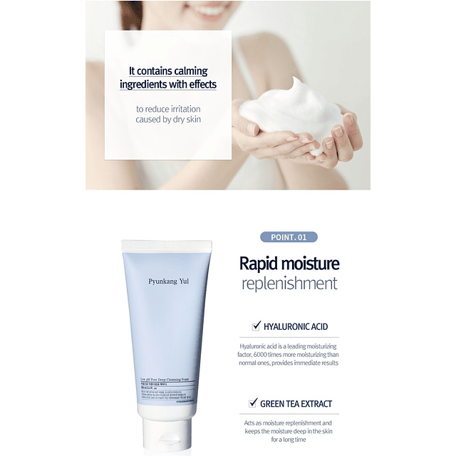 Low pH Pore Deep Cleansing Foam (Centella Asiatica y BHA) 