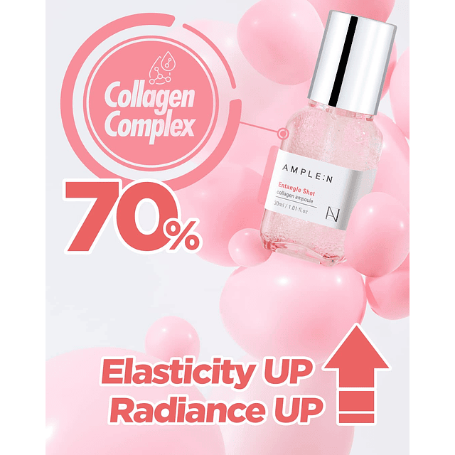 Entangle Shot Collagen Ampoule (Elasticidad / Anti Envejecimiento) 