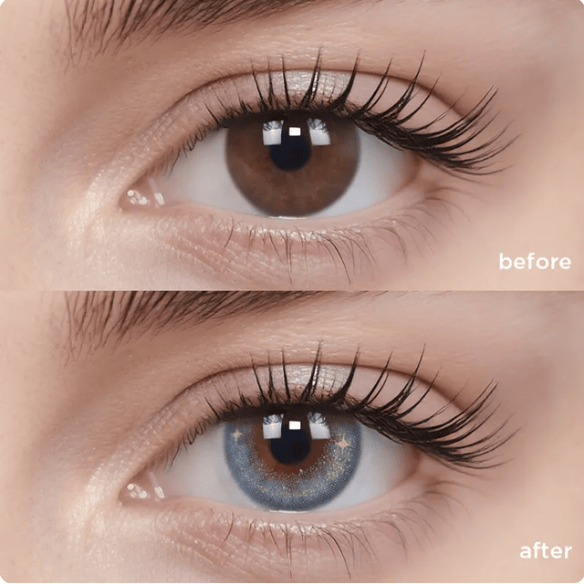 Lentes Moody Gemini Blues (Starry Blue) 1 Day, 10 Pcs