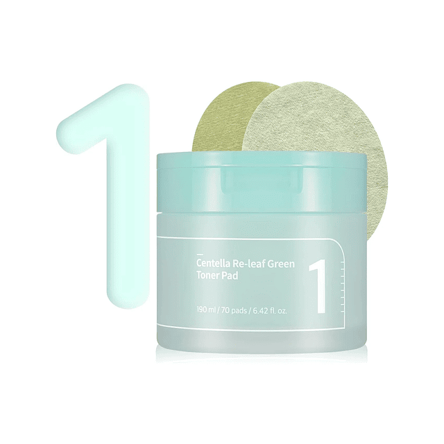  No.1 Centella Re-Leaf Green Toner Pad