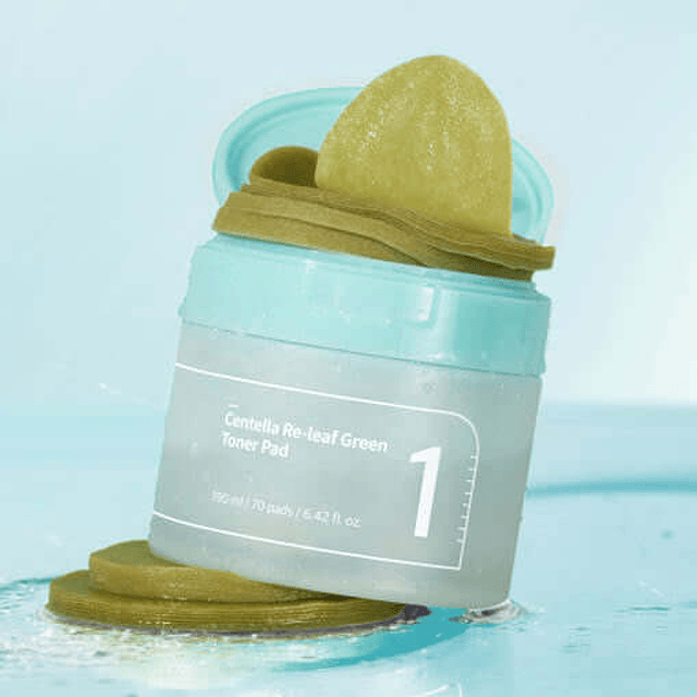  No.1 Centella Re-Leaf Green Toner Pad