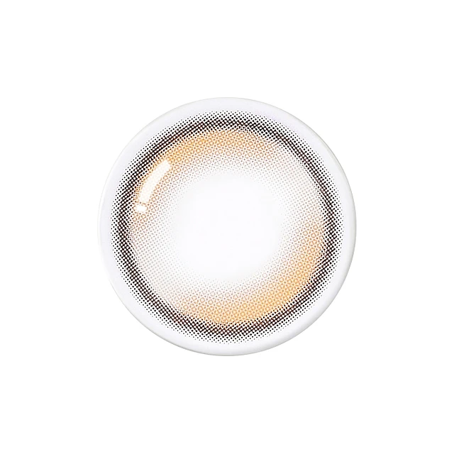 Lentes Double Tint Brown ( Hanni / NewJeans ) 1 Day (Diarios 10pcs)  Efecto Natural 