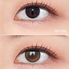 Lentes Double Tint Brown ( Hanni / NewJeans ) 1 Day (Diarios 10pcs)  Efecto Natural 