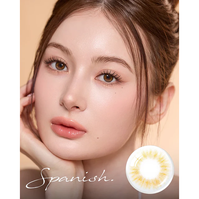 Lentes Spanish Real Brown 1 Day (Diarios 10pcs)  Efecto Natural 
