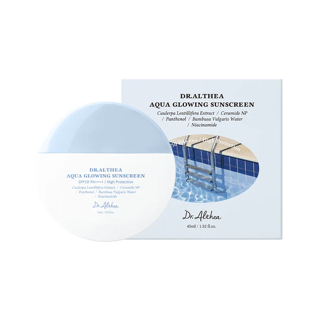 Aqua Glowing Sunscreen (Vegan PDRN SPF50+ PA++++)