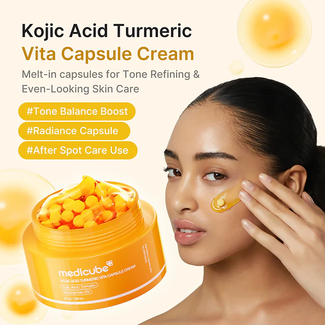 Kojic Acid Turmeric Vita Capsule (Piel Radiante)