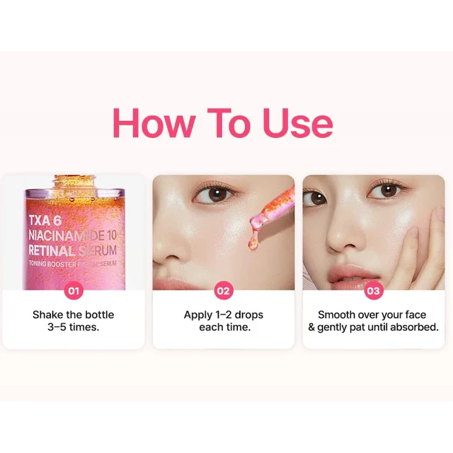 TXA 6 Niacinamide 10 Retinal Serum
