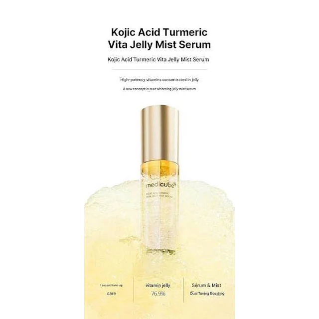 Kojic Acid Turmeric Vita Jelly Mist Serum (Glow / Hiperpigmentacion)