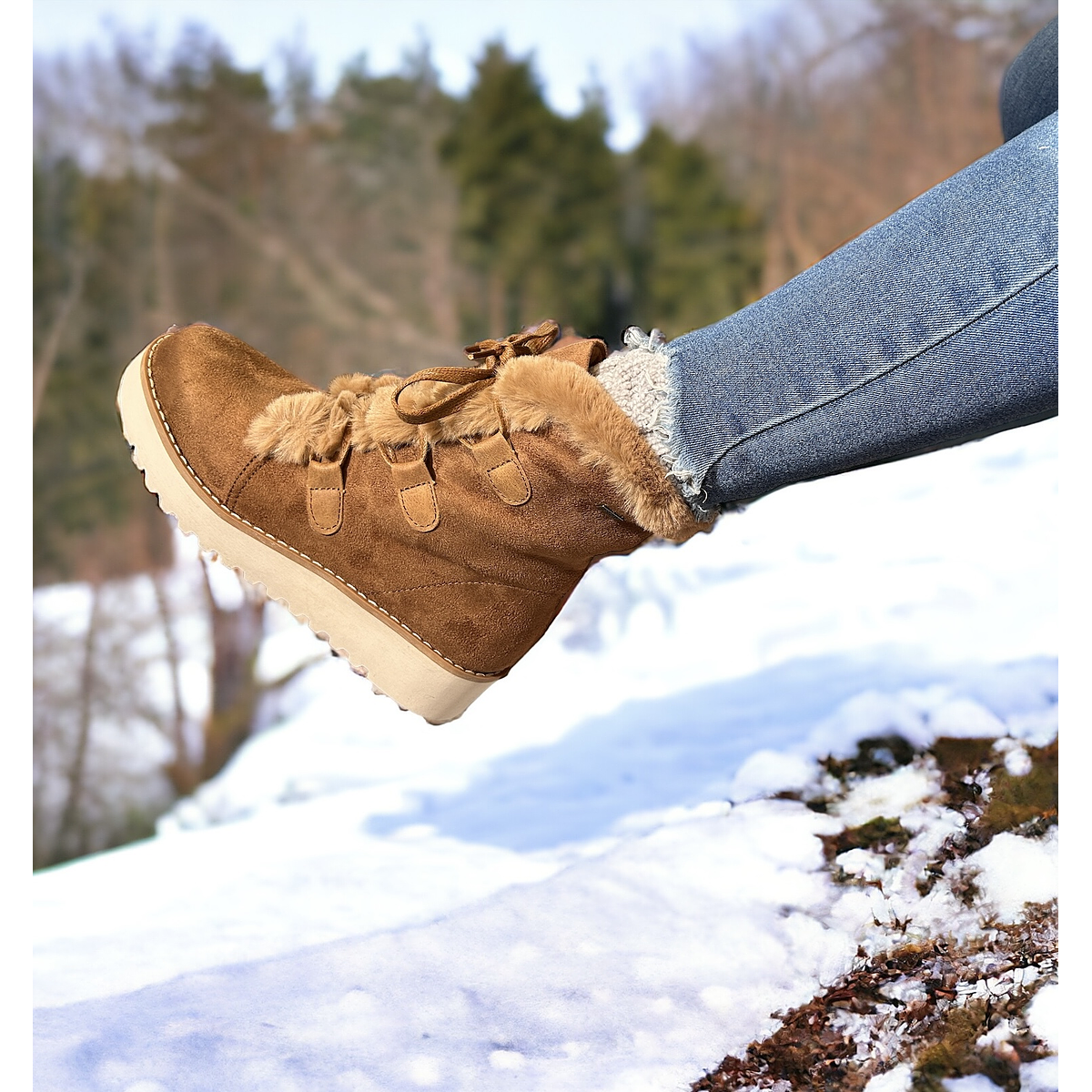 Mustang 58556 Botin Pelo Mustang BOTIN PELO MTNG CAFÉ