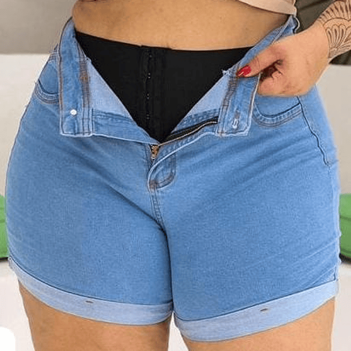 SHORT PLUS CON FAJA 1