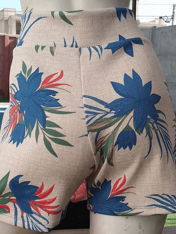 SHORT AKIOLOAS MULTICOLOR TURQUESA