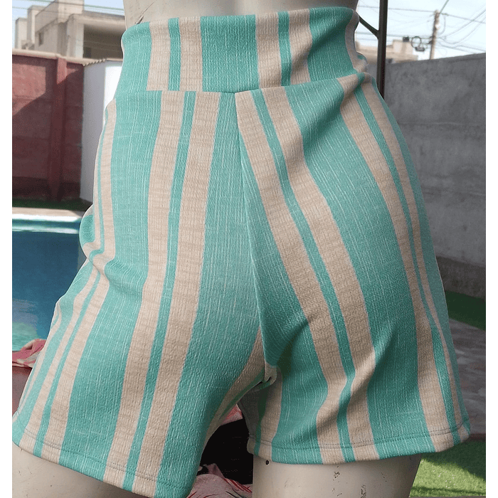 SHORT AKIOLOAS MULTICOLOR AGUA MARINA 2