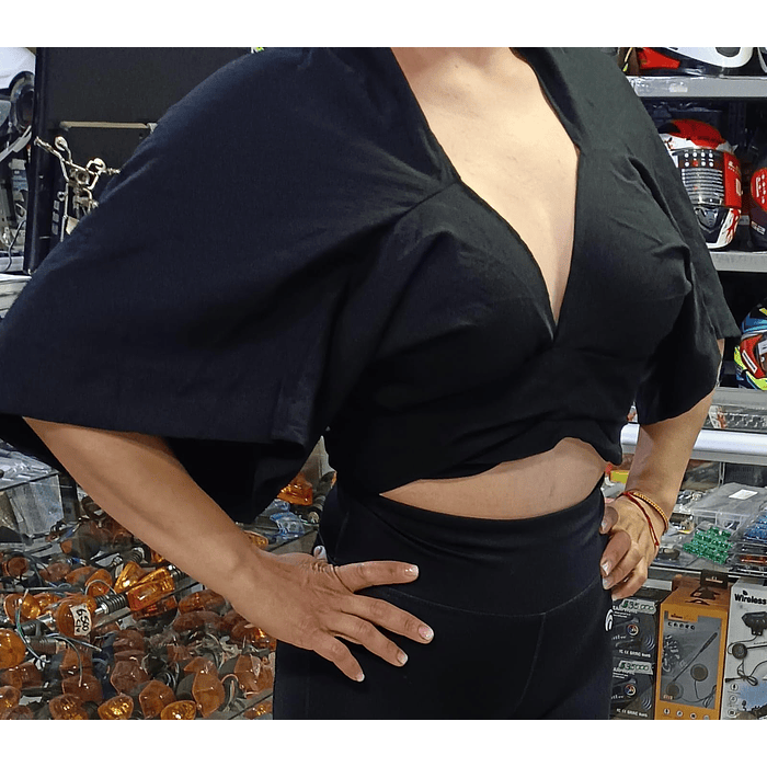 BLUSA CROPPED KIMONO 1