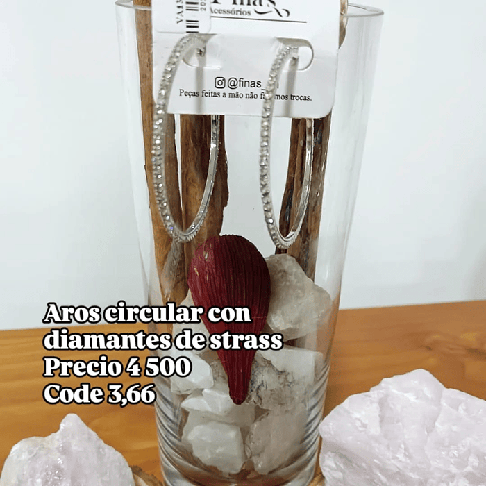 ARGOLLAS DIAMANTES STRASS