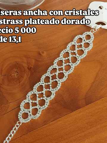 PULSERA CRISTALES STRASS