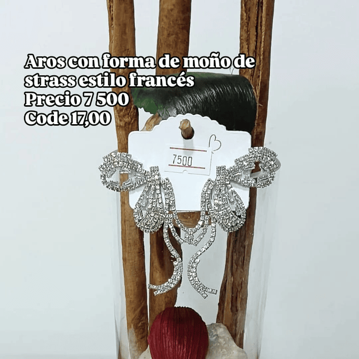 AROS MOÑO STRASS FRANCES