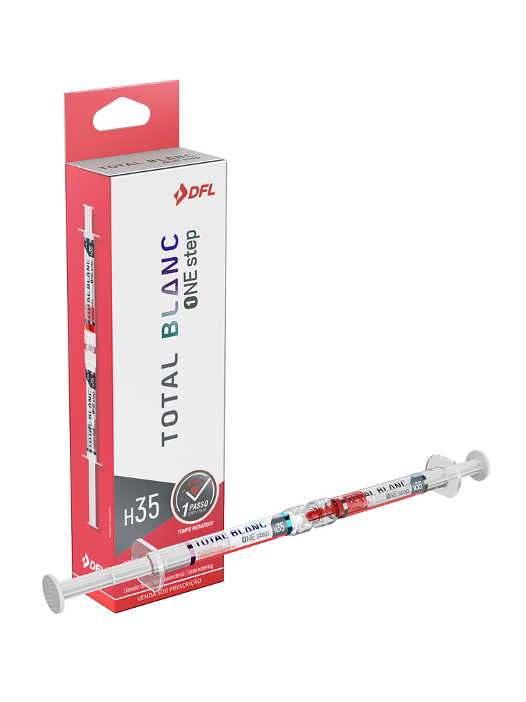 REFILL BLANQUEAMIENTO DENTAL AL 35% DFL TOTAL BLANC ONE STEP 1
