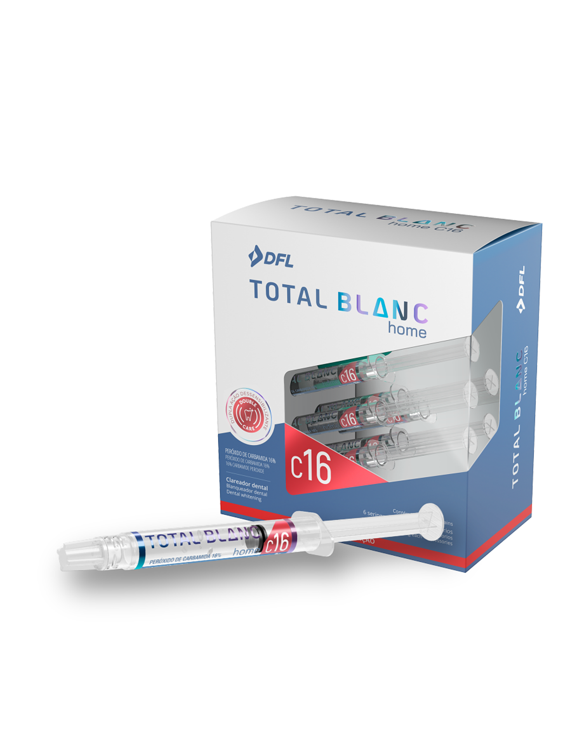 KIT BLANQUEAMIENTO CASERO CARBAMIDA 16% DFL TOTAL BLANC HOME C16 2