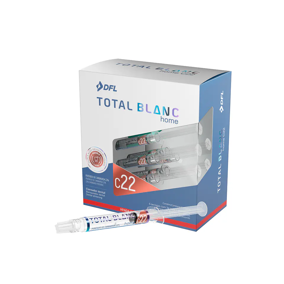 KIT BLANQUEAMIENTO CASERO CARBAMIDA 22% DFL TOTAL BLANC HOME C22 1
