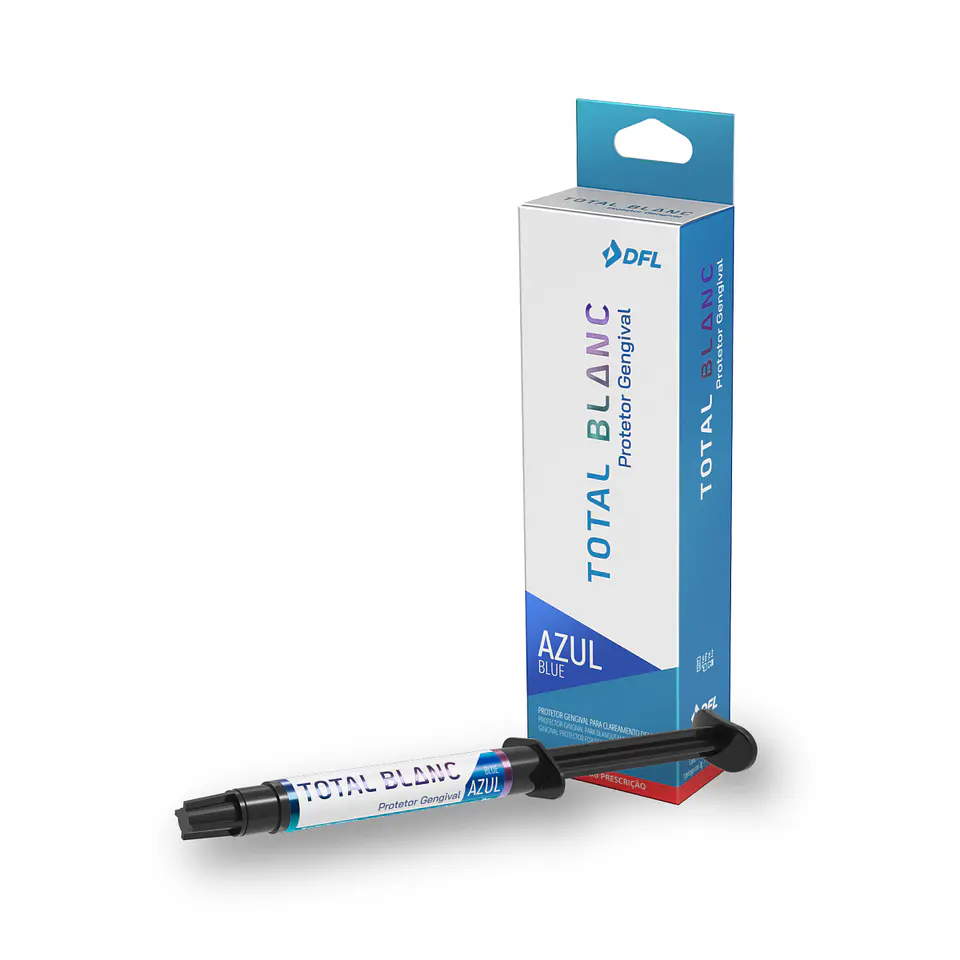 PROTECTOR GINGIVAL DFL TOTAL BLANC AZUL 1
