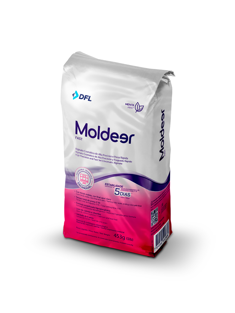 ALGINATO PARA IMPRESIÓN DE ALTA DEFINICIÓN DFL MOLDEER 1