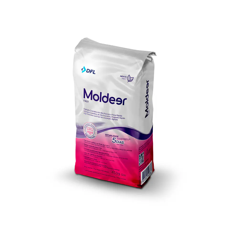 ALGINATO PARA IMPRESIÓN DE ALTA DEFINICIÓN DFL MOLDEER 1