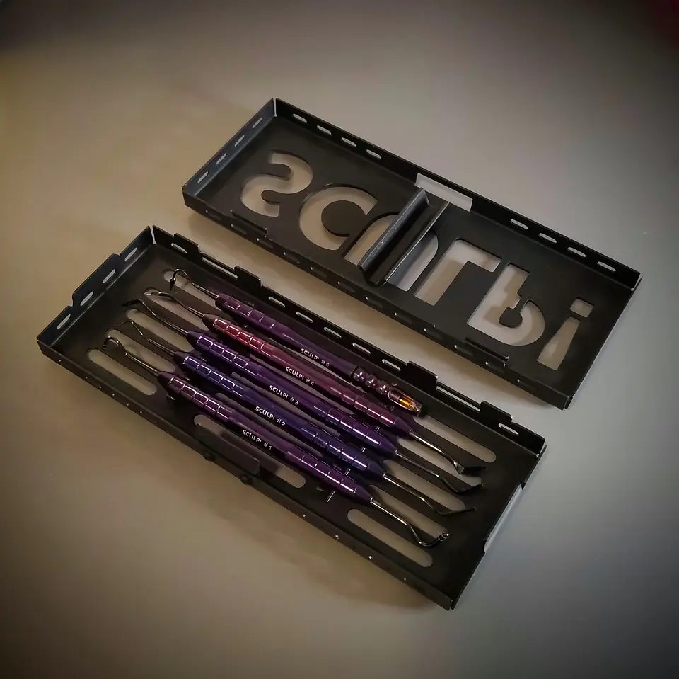 Pack Espatulas SCULP! 2026 Mango Purpura + Alpha Etch + C22 Blanqueador. 3 CUOTAS SIN INTERÉS 3