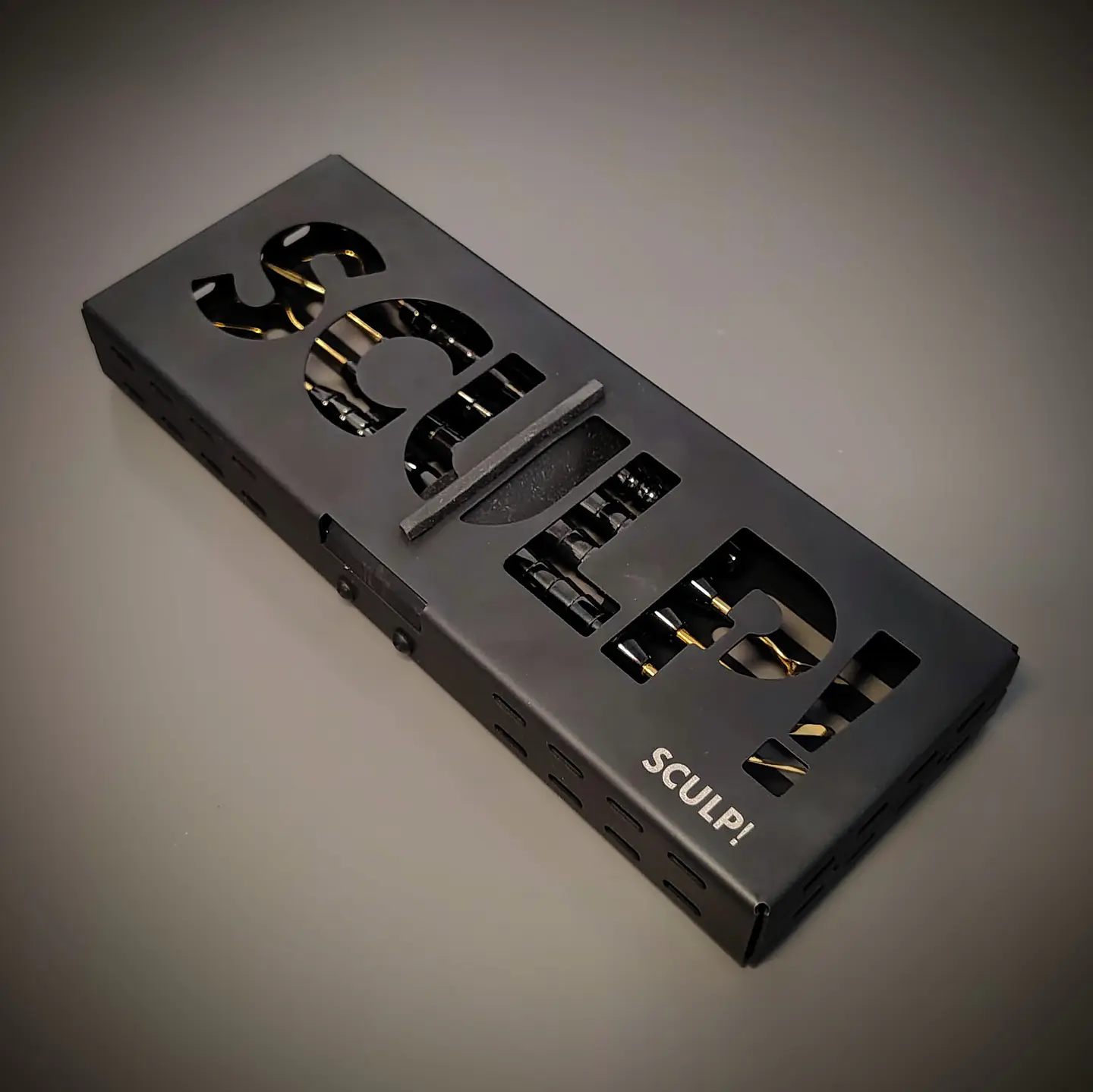 Pack Espatulas SCULP! 2026 Mango Negro + Alpha Etch + C22 Blanqueador. 3 CUOTAS SIN INTERÉS 2