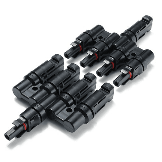 Conector MC4  Quadruplo F/M/M/M/M