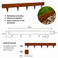 Pack Solerilla CORTEN / bordura jardín 10 metros - entrega inmediata  - Miniatura 3