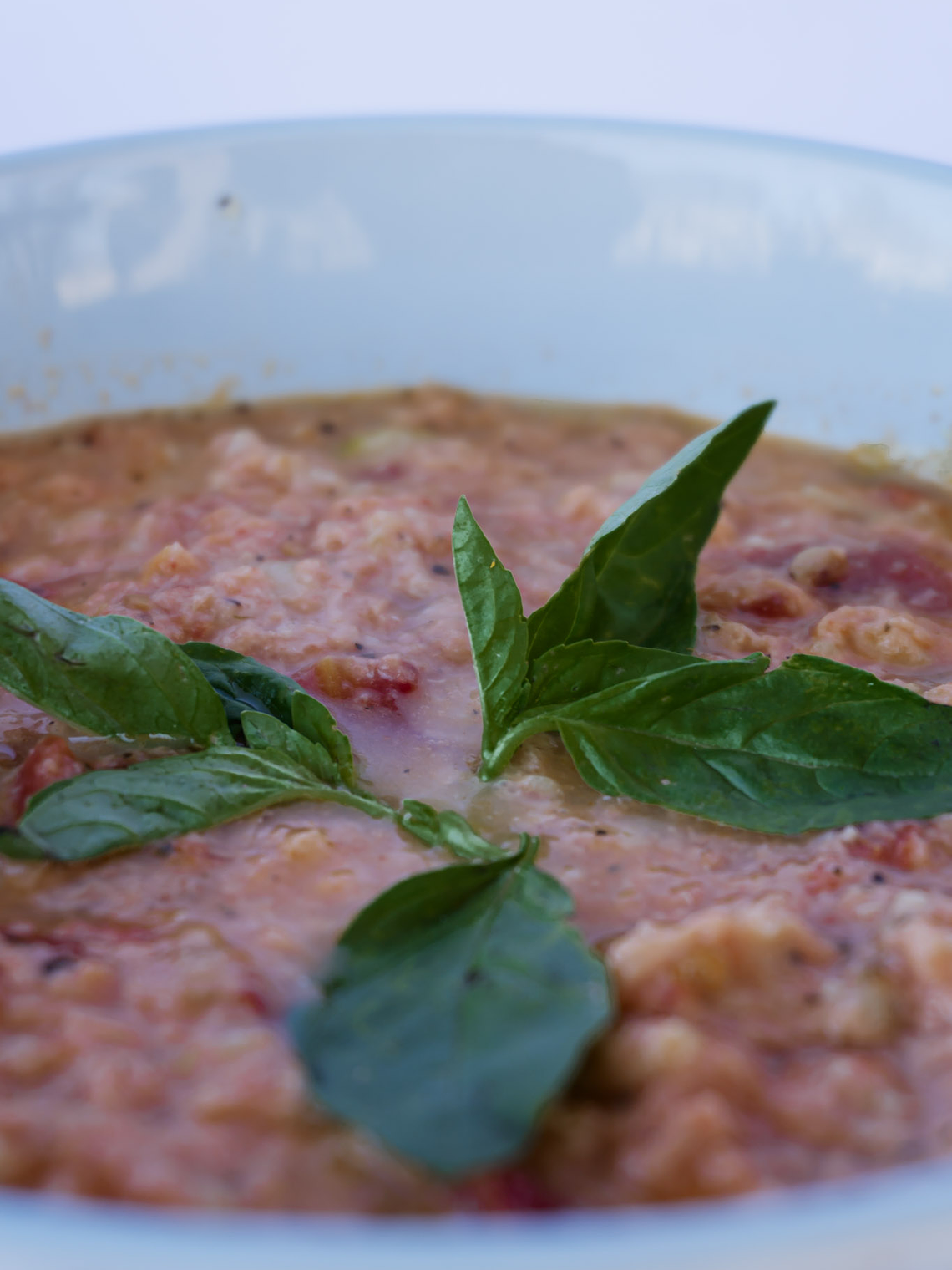 Crema & Sopa de Tomate/Albahaca 1