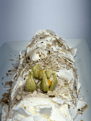 Rollo de merengue Frambuesa