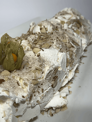 Rollo de merengue Frambuesa