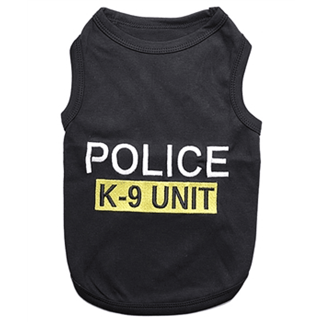 Parisian Pet Police K9 Dog T-Shirt