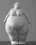 Escultura Boterita de Píe Hormigon